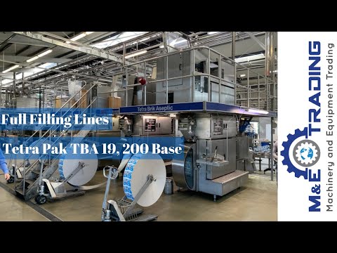 Tetra Pak TBA 19 Filling Lines