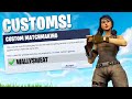 🔴(NA WEST) CUSTOM MATCHMAKING SCRIMS. SOLO/DUOS/SQUADS FORTNITE LIVE