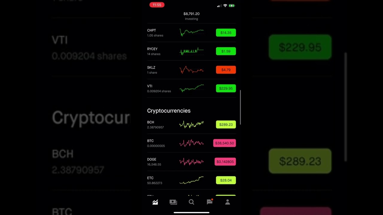 Robinhood Portfolio Growth. 