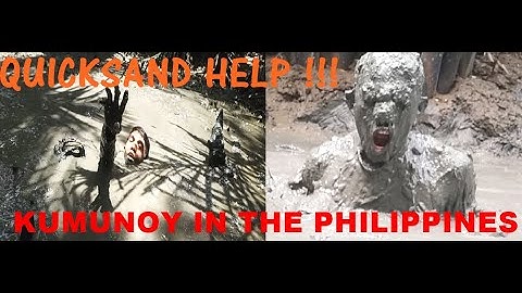 REAL QUICKSAND/KUMUNOY YOU WISH TO SEE !/WILL I SURVIVE FALLING IN REAL QUICKSAND?VLOG19