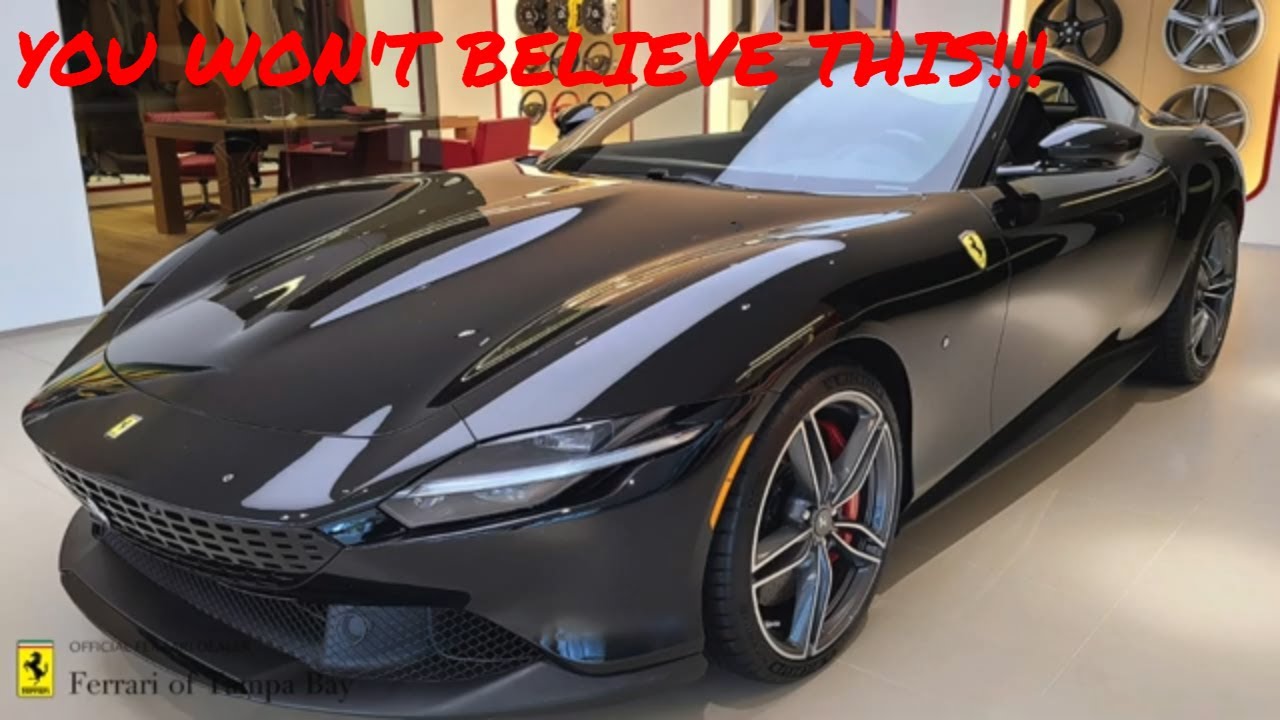 NEW FERRARI ROMA in depth description of the car and concept