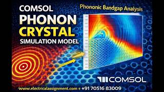 Famous COMSOL Phonon Crystal Simulation Model | Phononic Bandgap Analysis Using COMSOL Multiphysics Wealth