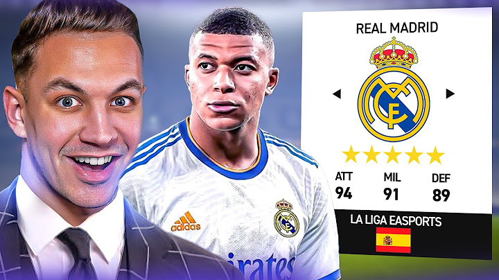 JE RECONSTRUIS LE REAL MADRID AVEC MBAPPÉ !