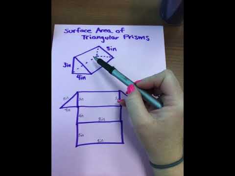 Surface Area Triangular