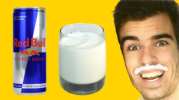 DESAFIO - RED BULL E LEITE 100%