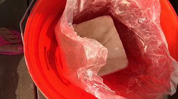 How dry should clay be before firing?