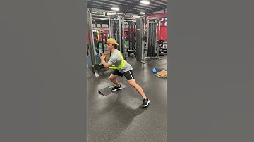 EricCressey.com: 3D Strap Lateral Lunge with Rotation to Slantboard