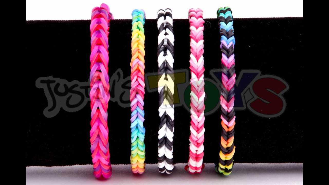 How to make a rainbow loom fishtail band - Netmums