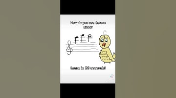 Easy Explanation on Octave Lines! #shorts #musictheory #musiceducation #musiclessons #harmony #jazz