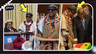 American Music Legend Stevie Wonder Acquires Ghana's Citizenship  Officially a Ghanaian. CONGRATS!