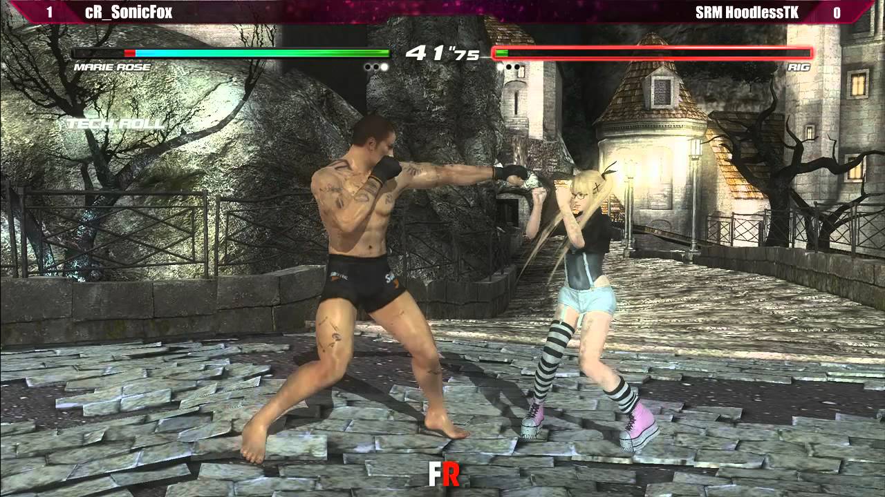 Final Round 18 - DOA5LR - Top 8 - cR_SonicFox (Marie Rose) vs SRM HoodlessTK (Rig)