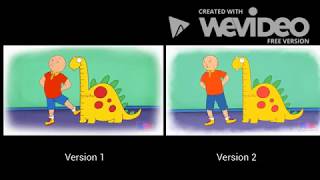 Caillou The Grownup Theme Song Comparison
