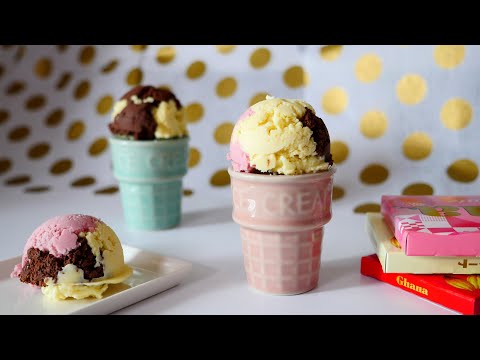 Glico's Caplico-style aerated chocolate in 90 seconds! レンジで90秒！グリコのカプリコ風チョコレート作ってみた
