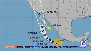 Hurricane Hilary grows into Category 3 hurricane, forecast to bring heavy rain to SoCal