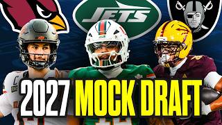 2027 NFL Mock Draft: 6 QBs in the Top 9