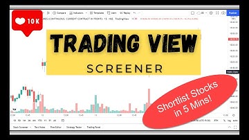 Screener in Tradingview