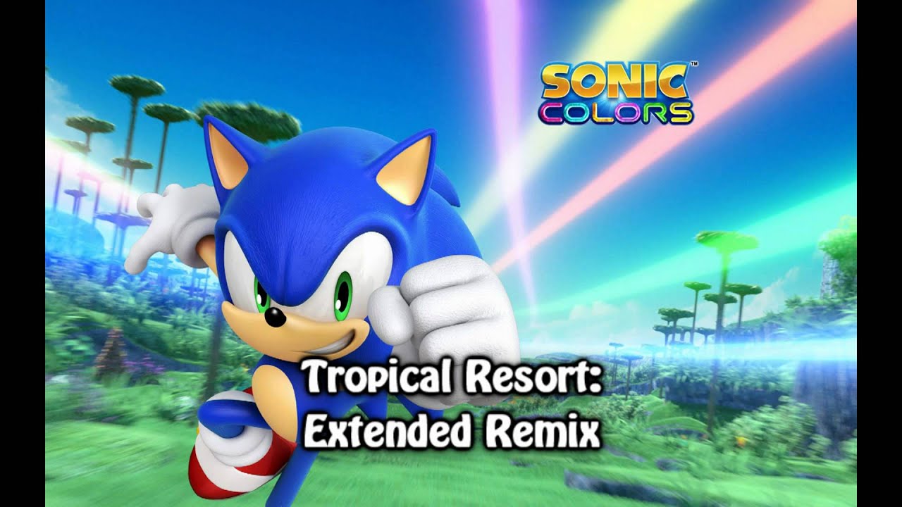 Sonic Colors Music Tropical Resort Extended Remix Youtube