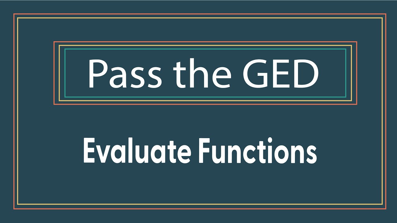 Evaluating Functions - YouTube