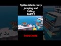 Spider-Man's crazy jumping and falling#SpiderMan #Marvel #Spidey #SpiderVerse#brandnewday