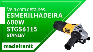 Image of Stanley STGS6115 angle grinder website
