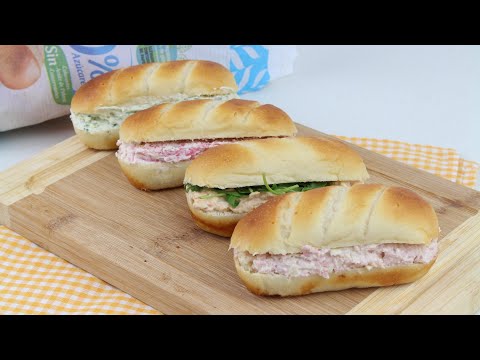 Video: Sándwiches De Bocadillos Rellenos
