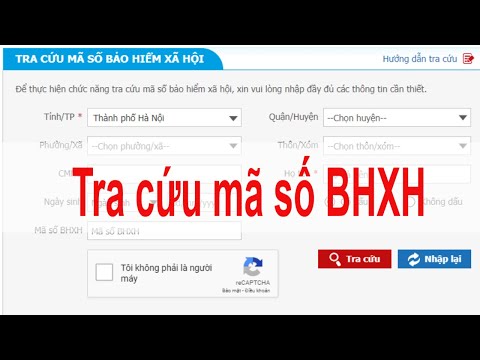 Video Cách tra cứu bảo hiểm xã hội nhanh và chuẩn xác Tra... - youtube
