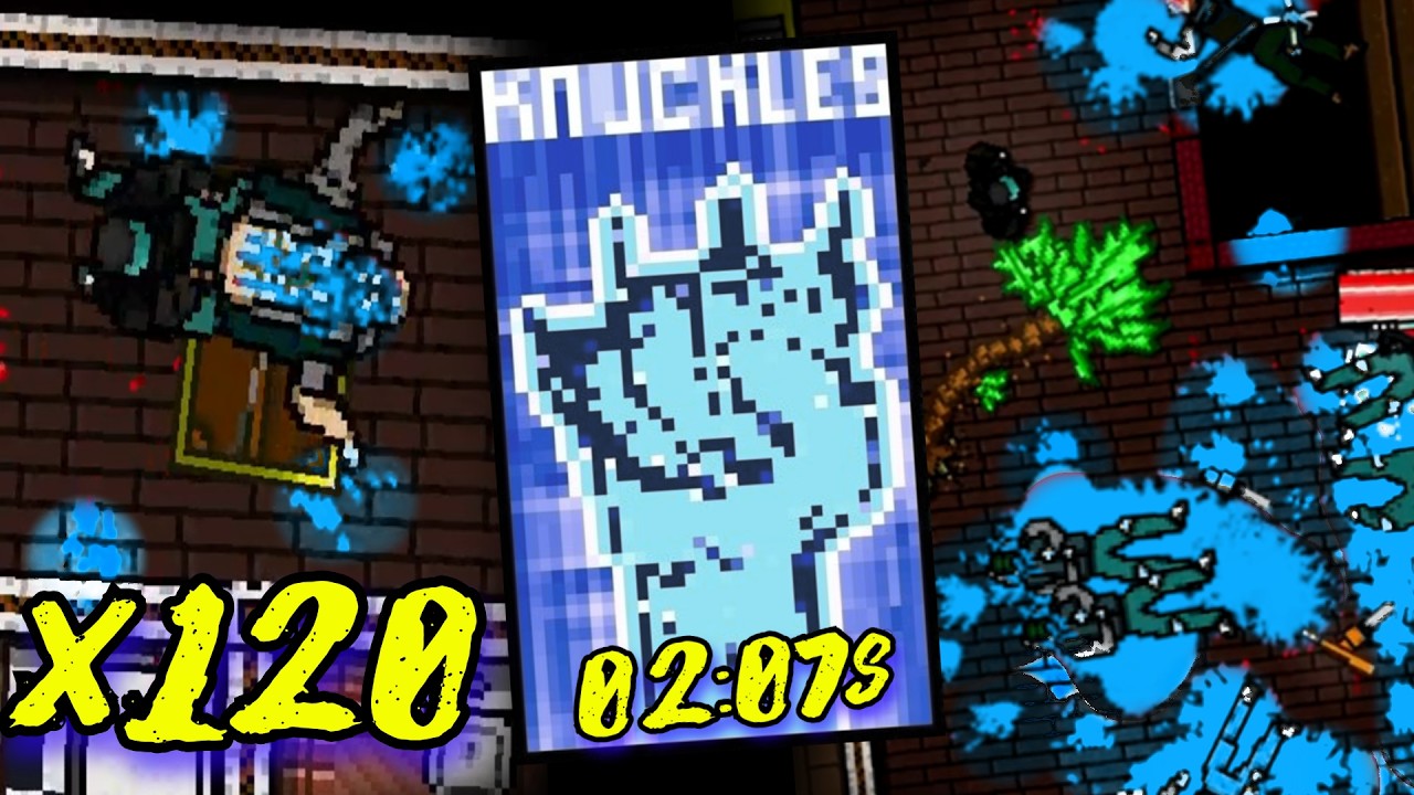 KNUCKLES - FULL COMBO X120 (NO DEATHS) - Hotline Miami 2