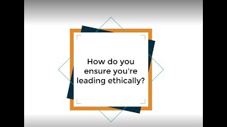 FCCMA Perspectives: Leading Ethically Perspectives