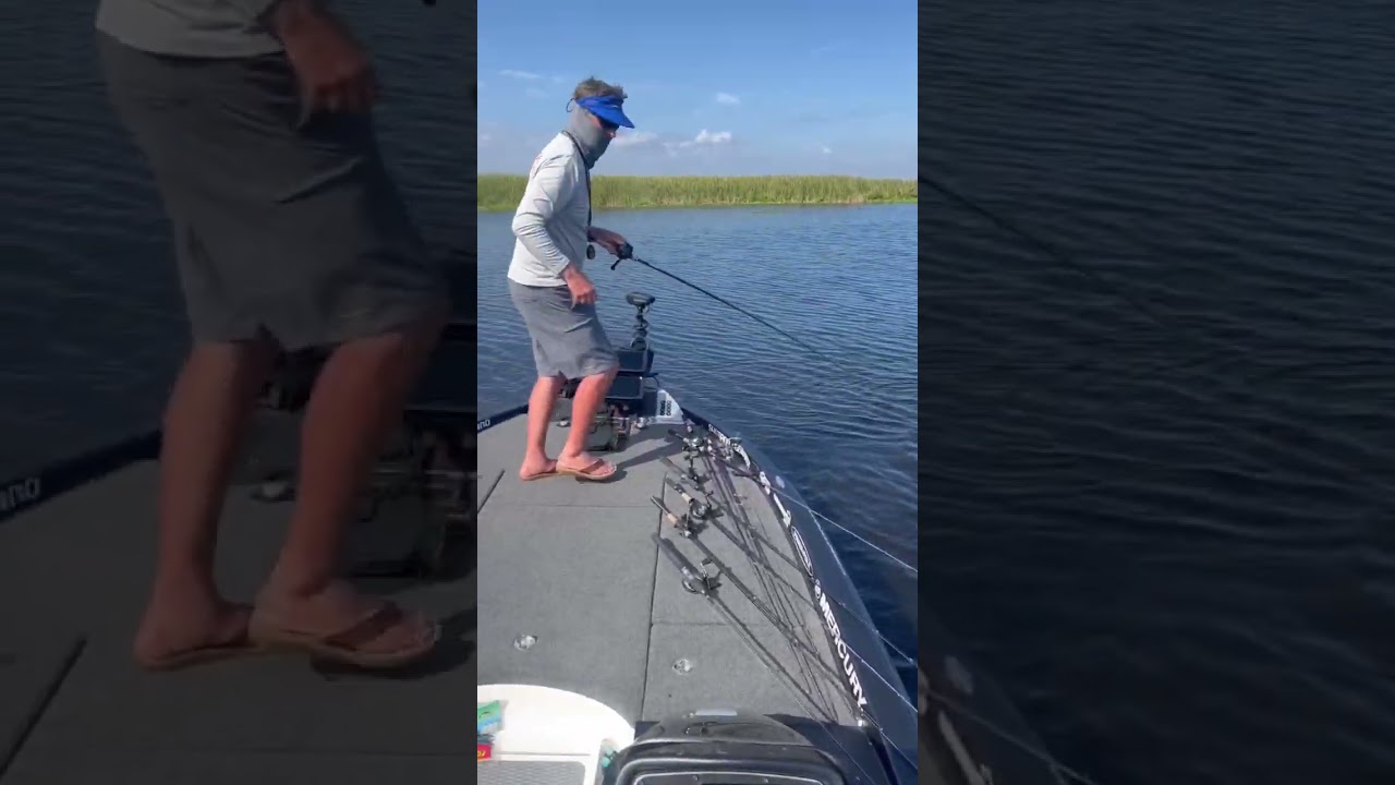 8-pound, 10-ounce Big Bass at Lake Okeechobee