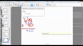 Multiplication with Trailing Zeros   Problem Type 2
