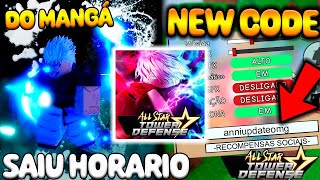 CHEGOU NEW CODE ALL STAR TOWER DEFENSE 
