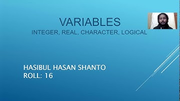 Variables in Matlab and Fortran