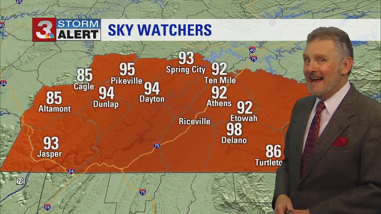 Paul's Wednesday morning weather forecast - YouTube