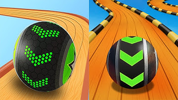 Going Balls VS Sky Rolling Balls - SpeedRun Gameplay Level 1551-1555