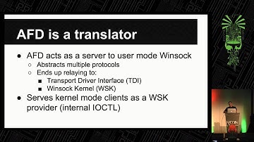 REcon 2015 - Reverse Engineering Windows AFD.sys (Steven Vittitoe)