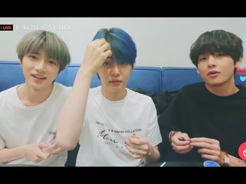 [ENG SUB] vmin (+jungkook) interrupted beomjuns vlive