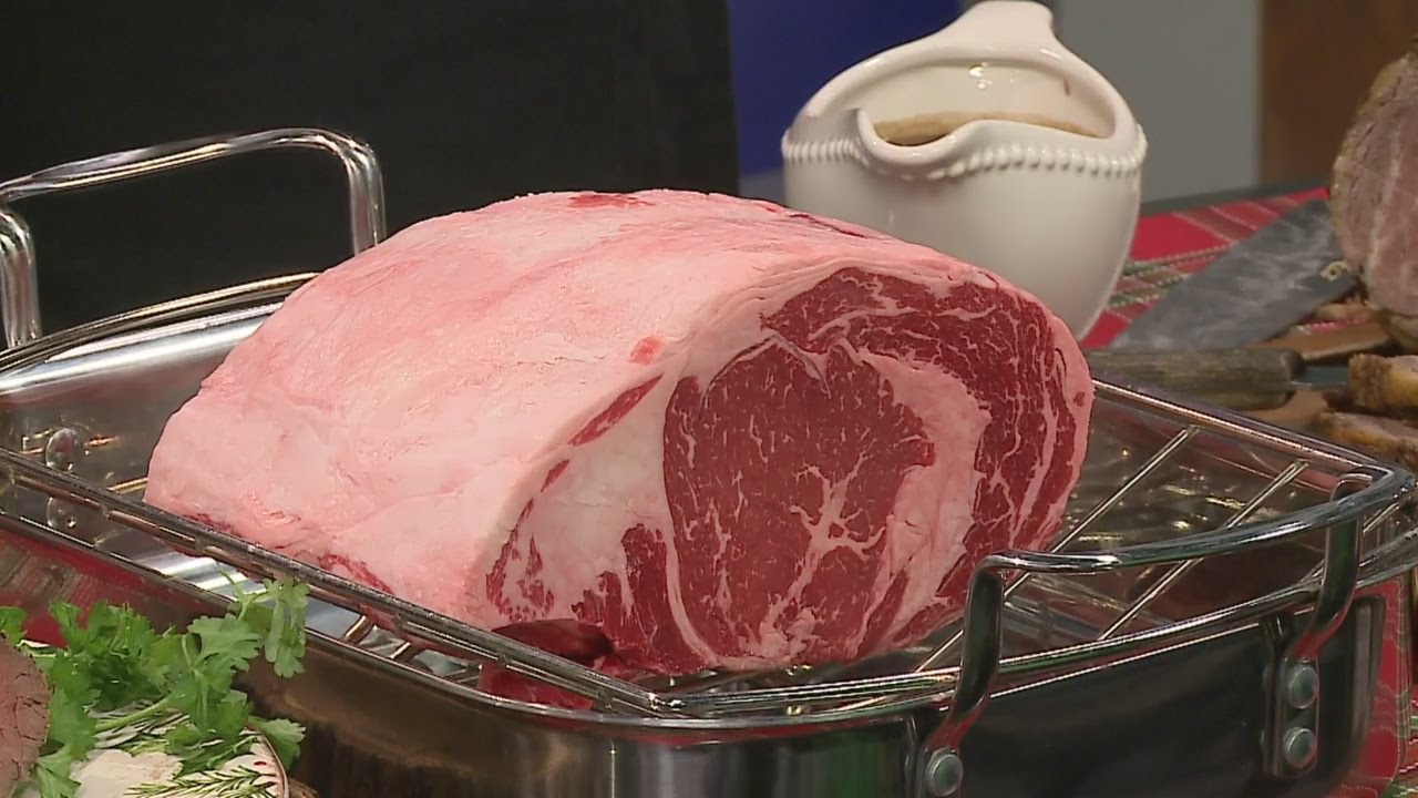 Prime Rib and Beef Tenderloin with The Beef Council 12-13-15 - YouTube