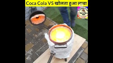 Coco Cola Vs Lava 😱 experiment | @crazy xyz |@mr Indian Hacker  @experiment tv | #shorts