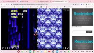 Sonic In Knuckles Ice Cap Act 1 And Act 2 Boss Glitch