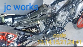 full video raider 150 Fi code 13,14,15,21,24,41 d na kelangan bumili Ng piesa 