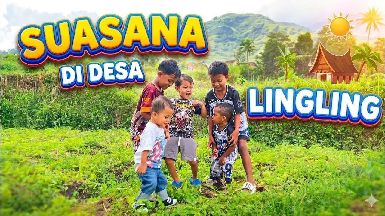 Serunya Anak-Anak Desa!! Main di Alam! Bikin Kangen Masa Kecil