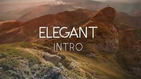 Elegant Intro After Effects Template