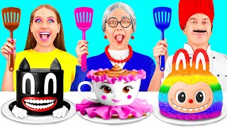 Me vs Grandma Cooking Challenge | Kitchen War