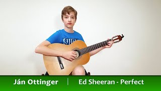 Ján Ottinger | Ed Sheeran - Perfect (fingerstyle) | Gitarová akadémia