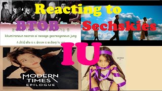 BTOB - Dream/Sechskies - All For You/IU - Obliviate & Glasses[Kpop Reaction - E170]