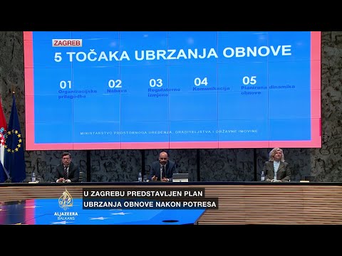 Paladina predstavio plan u pet tačaka za ubrzanje obnove Zagreba