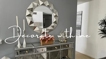 🍂FALL LIVINGROOM| DECORATE WITH ME🍂 #falldecor