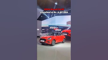 2024 MARUTI SUZUKI SWIFT LAUNCHED! #swift #maruti #marutisuzuki