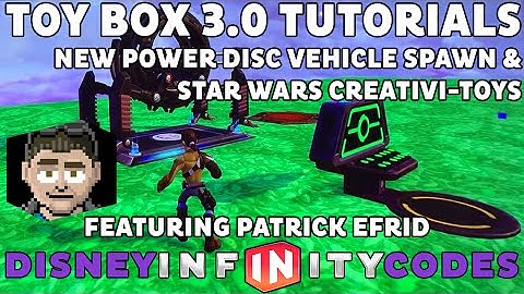 Toy Box Tutorials 3.0 - Star Wars Creativi-Toys & Vehicle Power Disc Spawner w/ Patrick Efrid