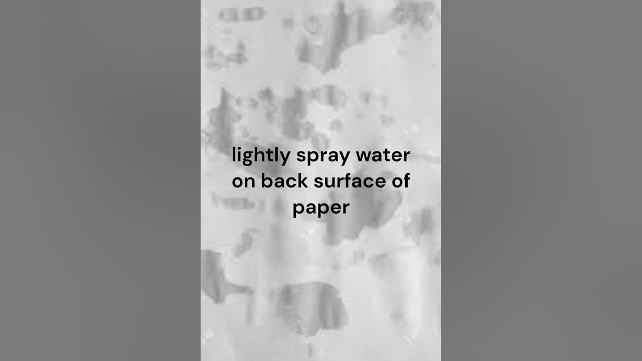 How to dry wet paper YouTube